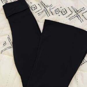 Aerie OG Offline Black Leggings Flared